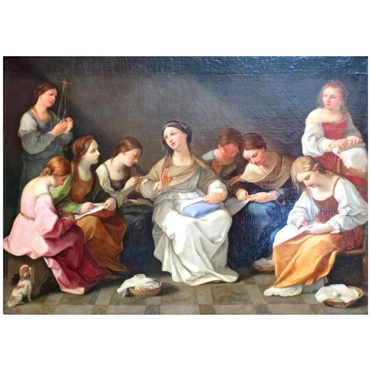  Guido Reni. Educazione della Vergine. 1640-1642. Hermitage