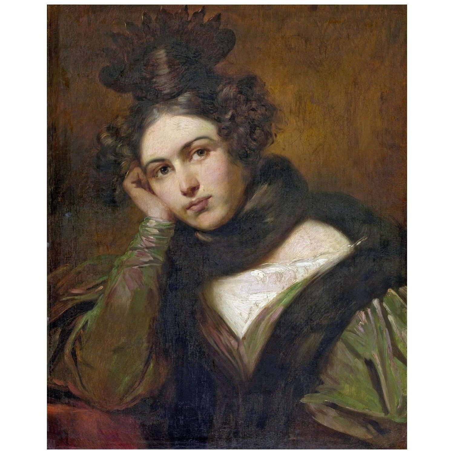  Gustave Wappers. Jeanne Bertrand. 1828. KMSK Antwerpen