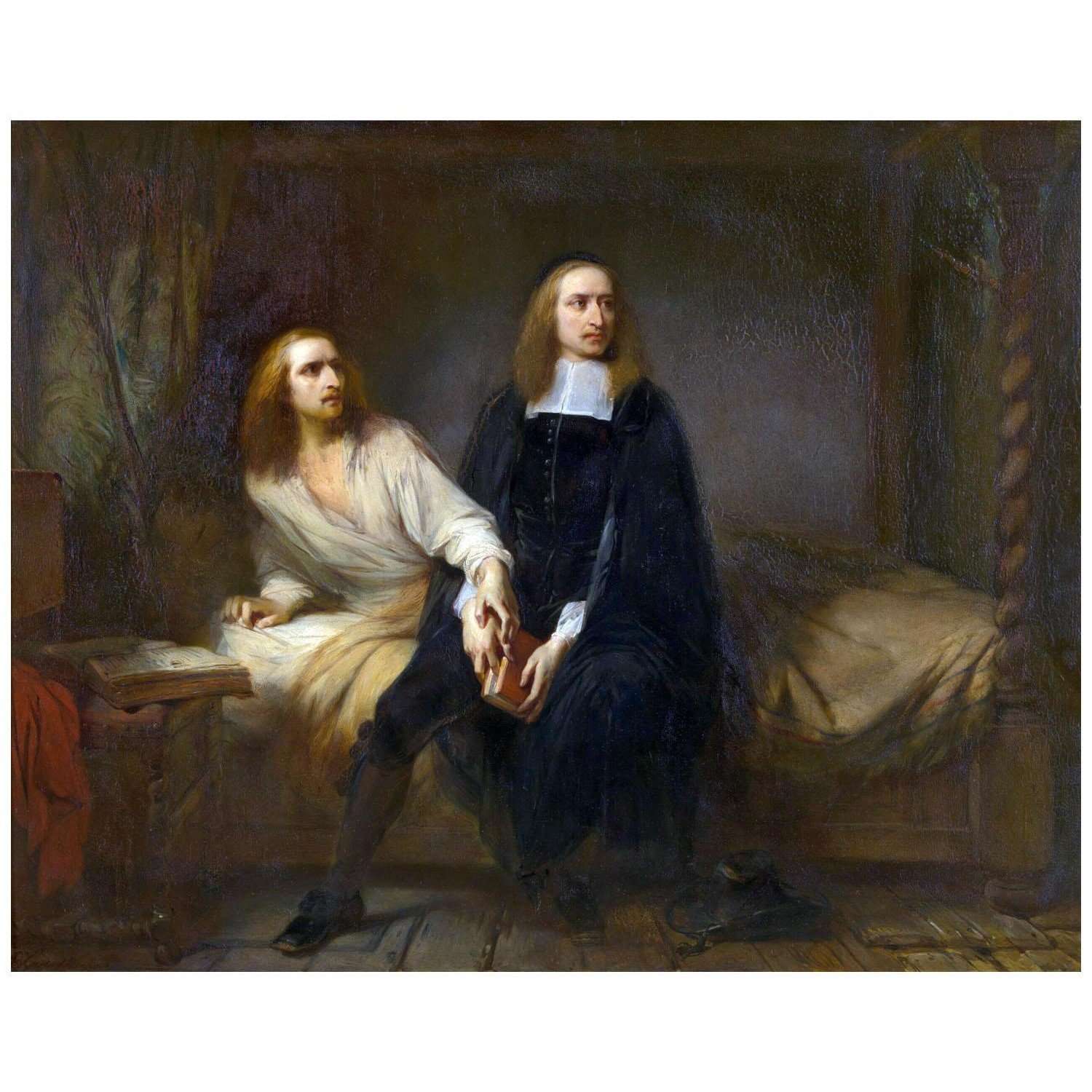  Gustave Wappers. The Witt Brothers in Captivity. 1838. KMSK Antwerpen