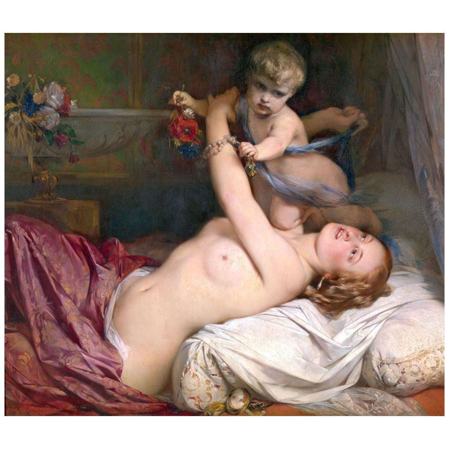  Gustave Wappers. Mother and Child. 1854. KMSK Antwerpen