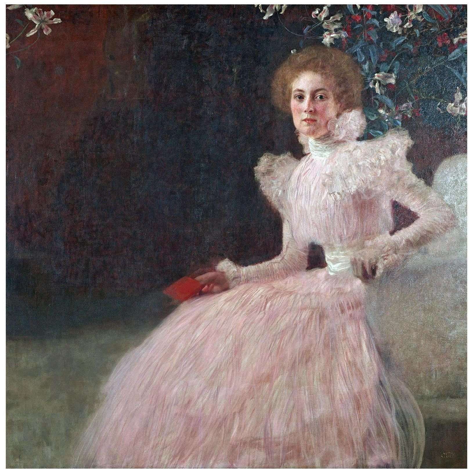  Gustav Klimt. Sonja Knips. 1898. Belvedere Wien