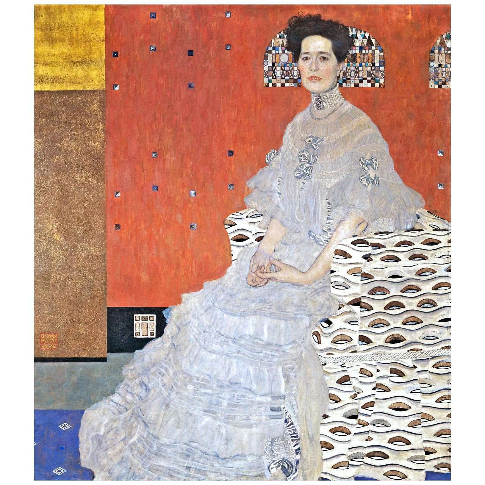  Gustav Klimt. Fritza Riedler. 1906. Belvedere Wien