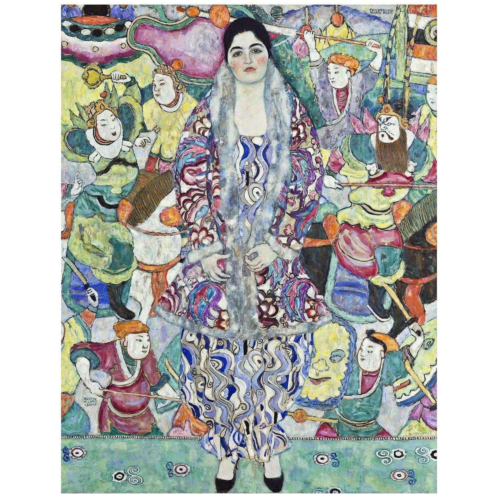  Gustav Klimt. Friederike Maria Beer. 1916. Tel Aviv Museum of Art