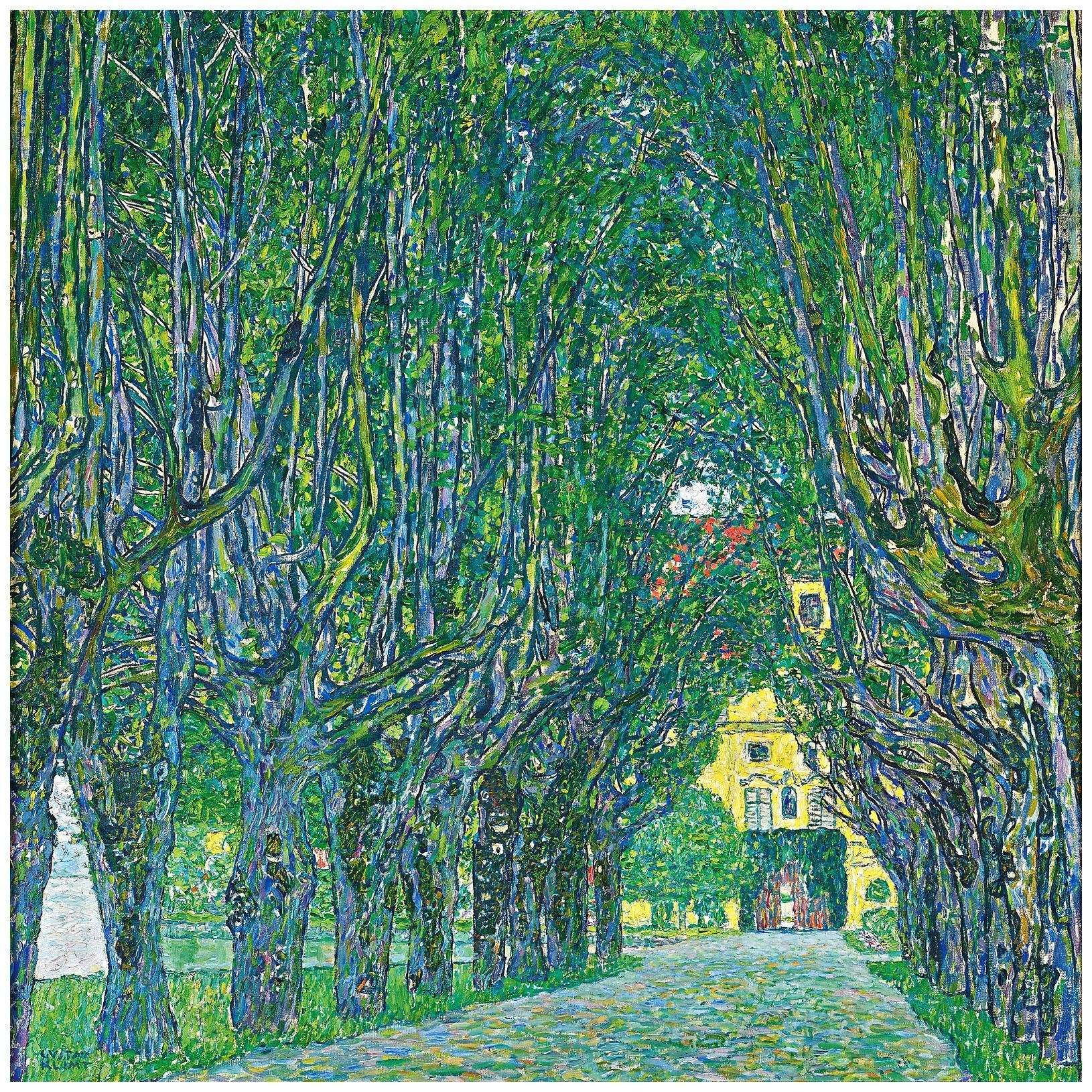  Gustav Klimt. Allee zum Schloss Kammer. 1910s. Belvedere Wien