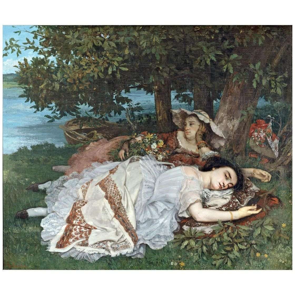  Gustave Courbet. Ete. 1857. Musee du Petit Palais Paris