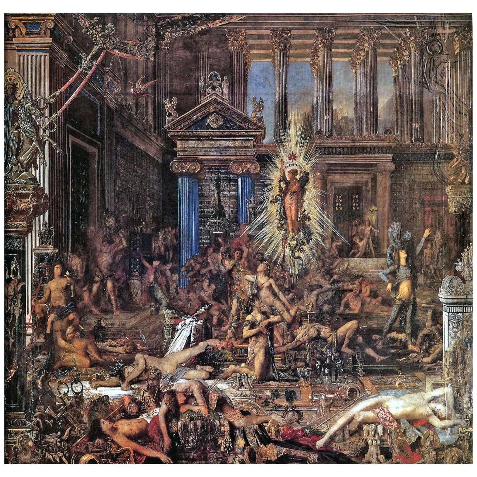  Gustave Moreau. Les pr?tendant. 1852. Musee Moreau Paris