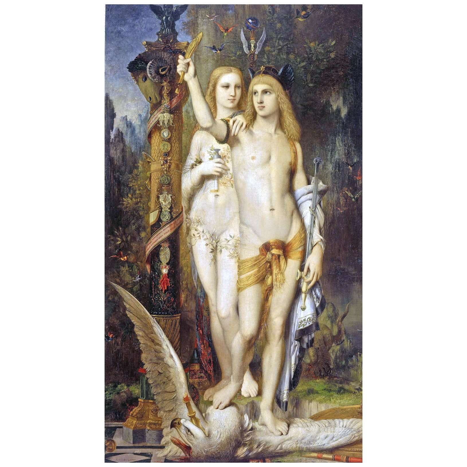  Gustave Moreau. Jason et Medee. 1865. Musee dOrsay Paris