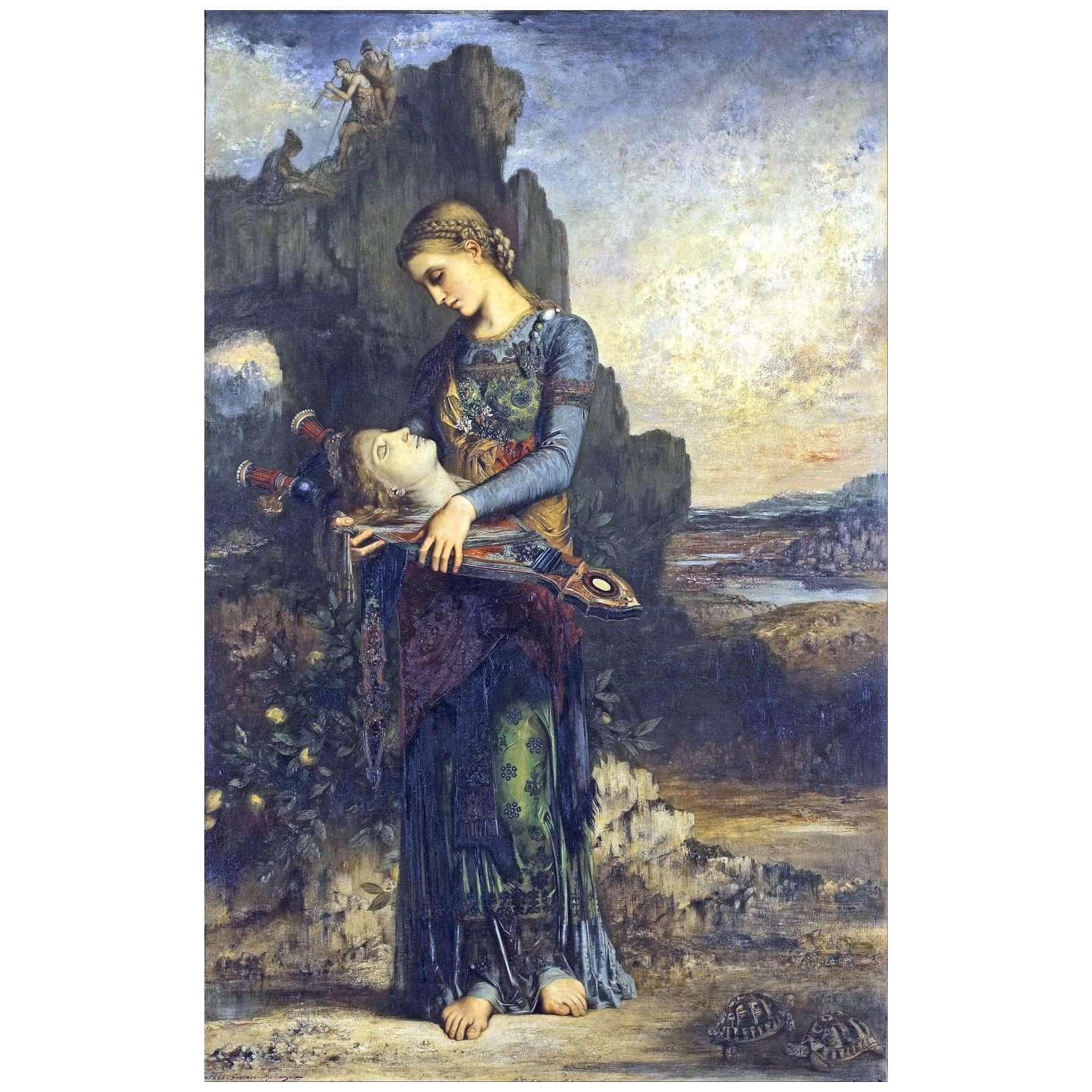  Gustave Moreau. Orphee. 1865. Musee dOrsay Paris