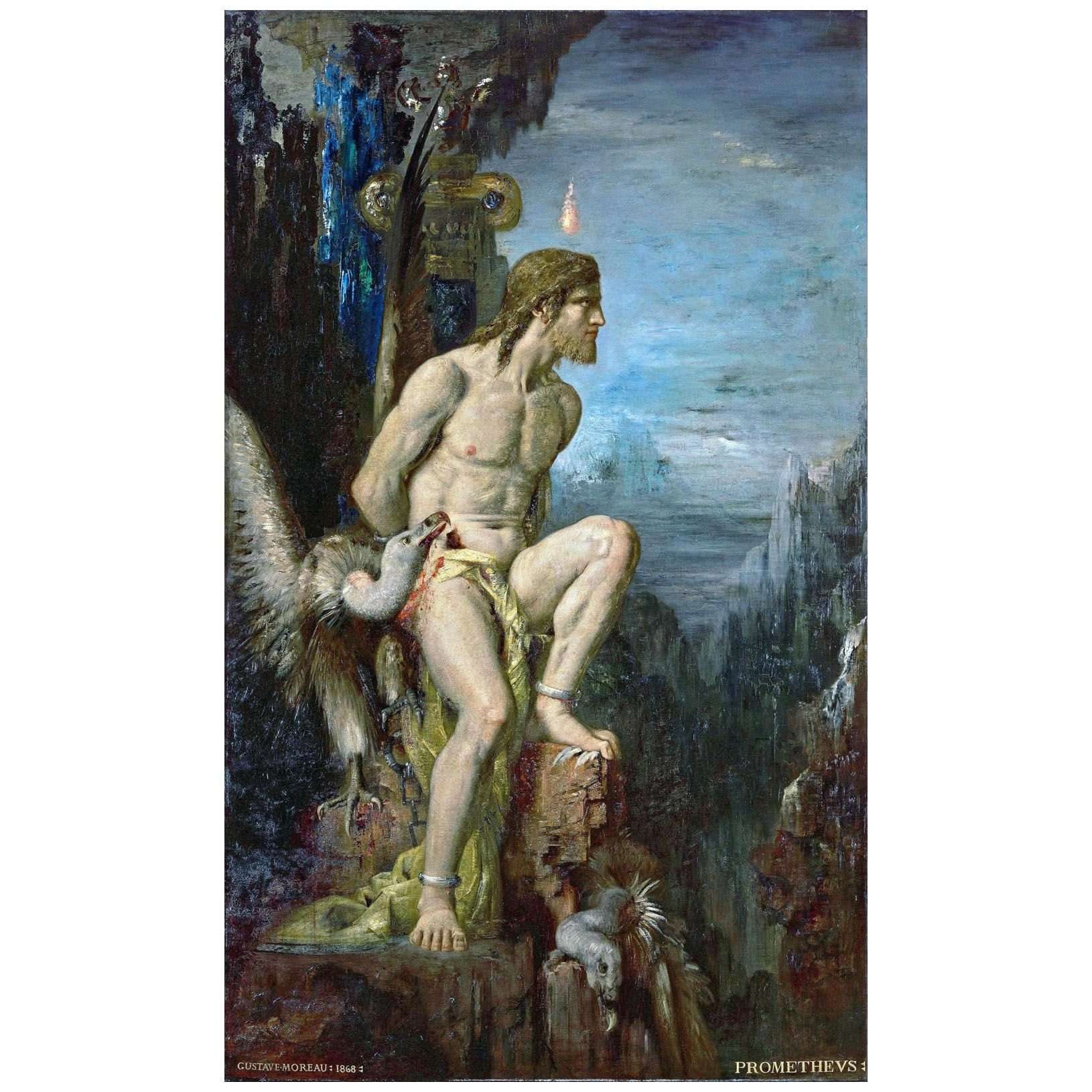  Gustave Moreau. Promrtheus. 1868. Musee Moreau Paris