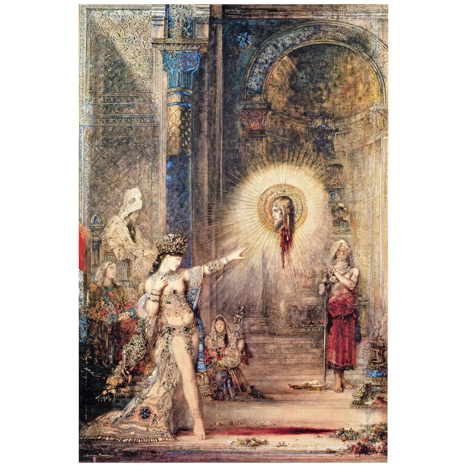  Gustave Moreau. L'Apparition. 1876. Mus?e d'Orsay. Paris