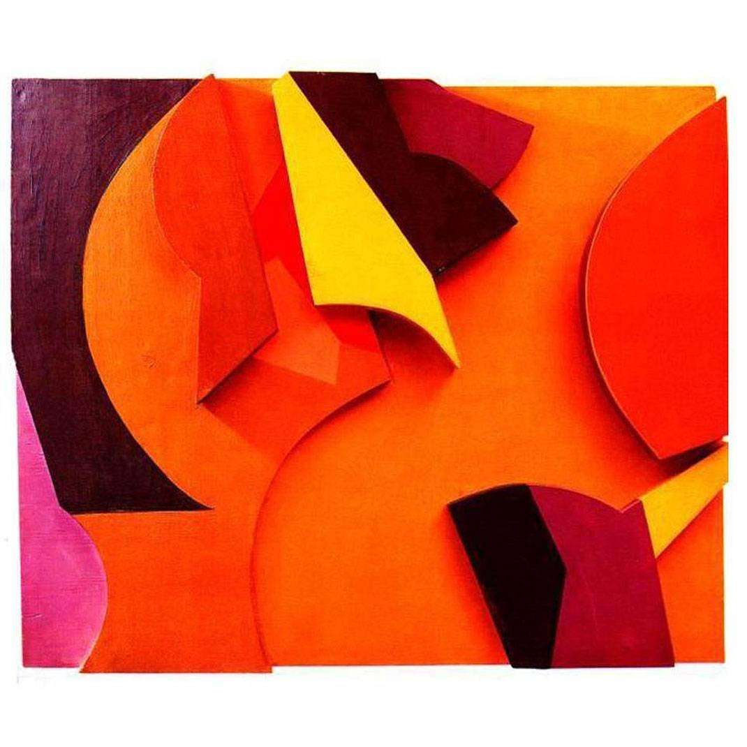  Jean Arp. Tram. Abstract Composition. 1915. Centre Pompidou, Paris