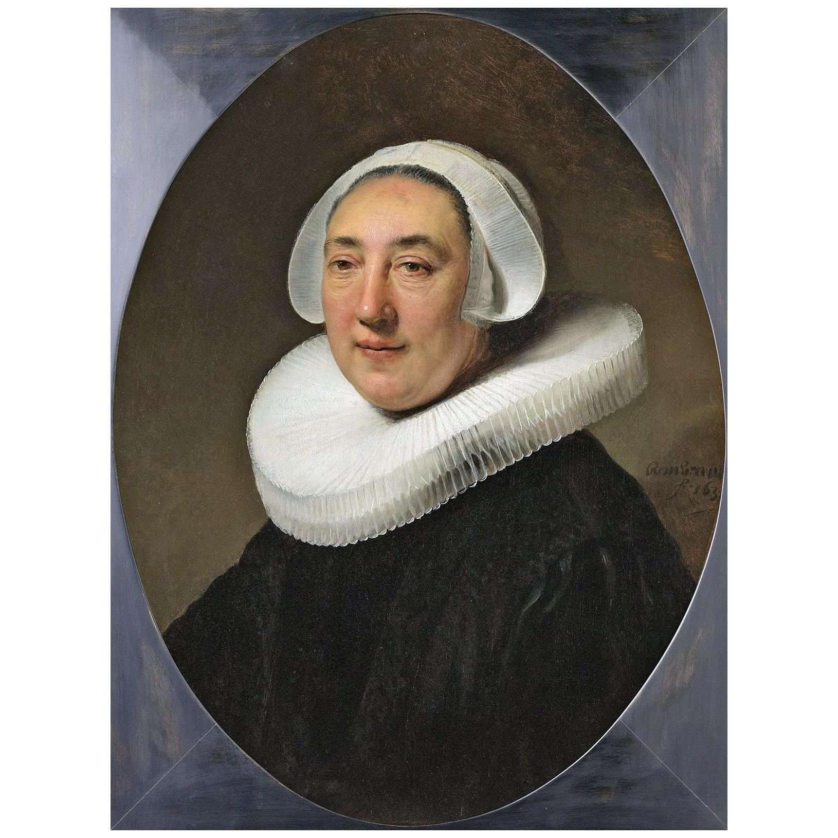    Rembrandt. Portrait of Haesje van Cleyburg. 1634. Rijksmuseum Amsterdam