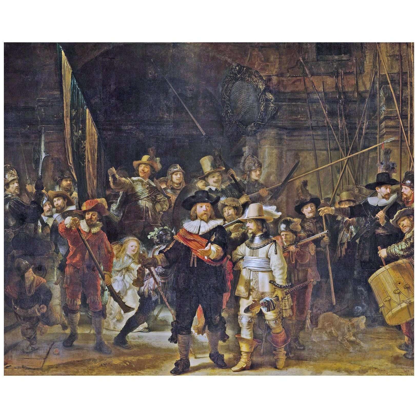    Rembrandt. The Night Watch. 1642. Rijksmuseum Amsterdam