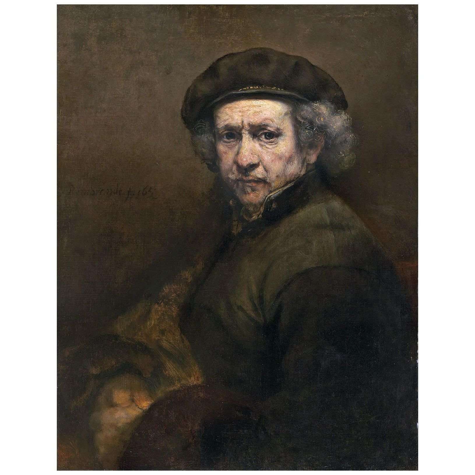    Rembrandt. Self-Portrait. 1659. NGA Washington