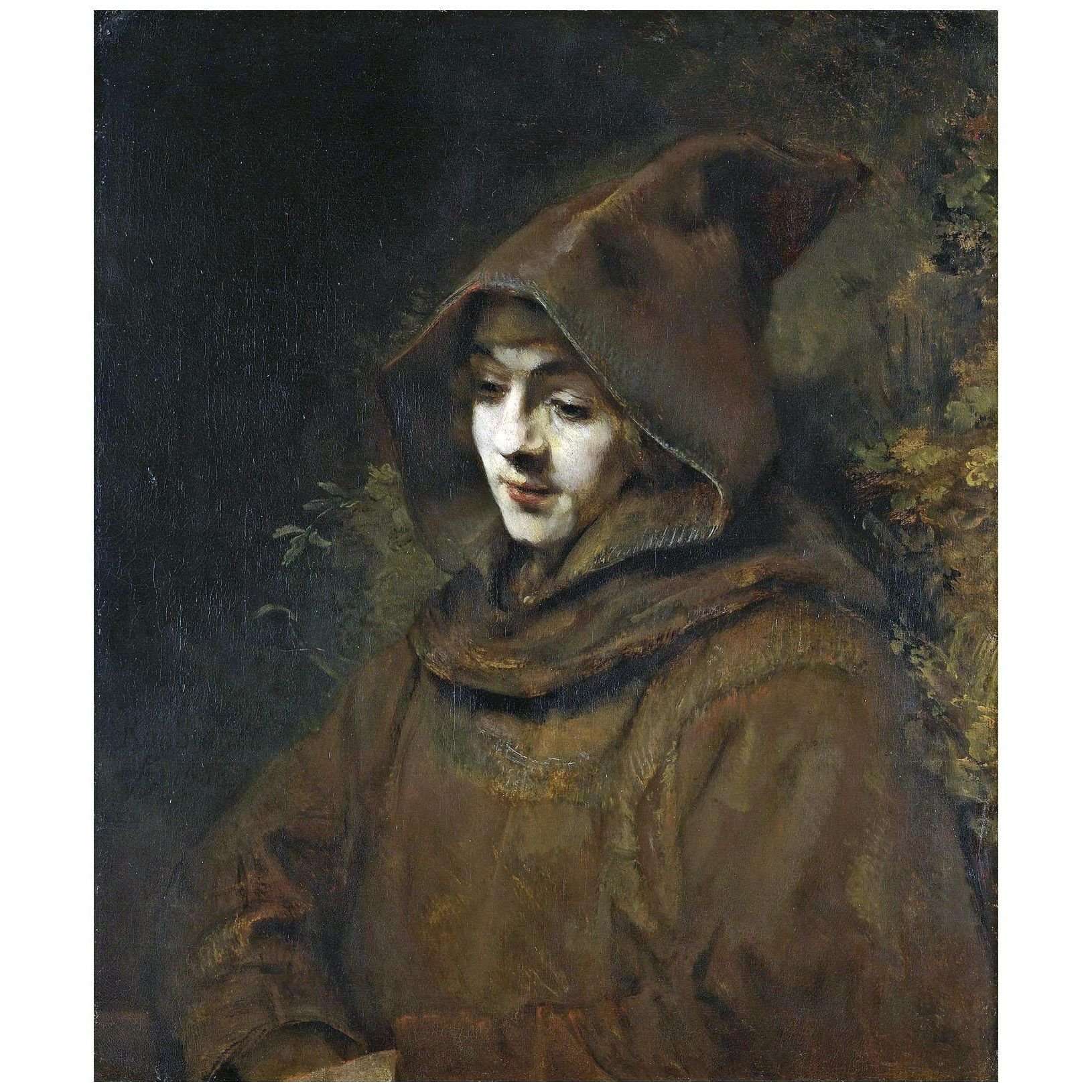    Rembrandt. Titus in a Monks Habit. 1660. Rijksmuseum Amsterdam
