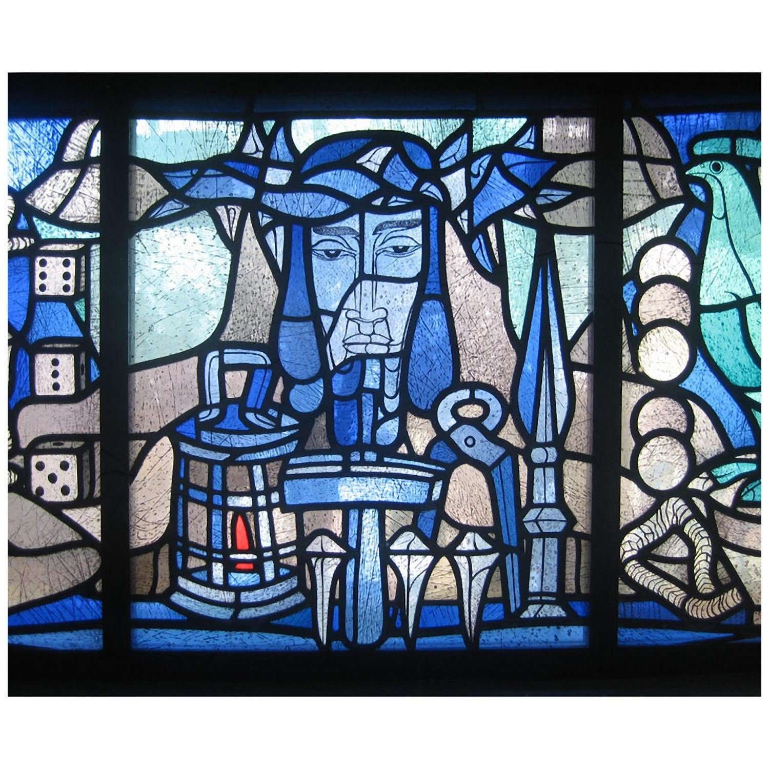  Heinrich Campendonk. Jesaiafenster. 1937. Museum Penzberg