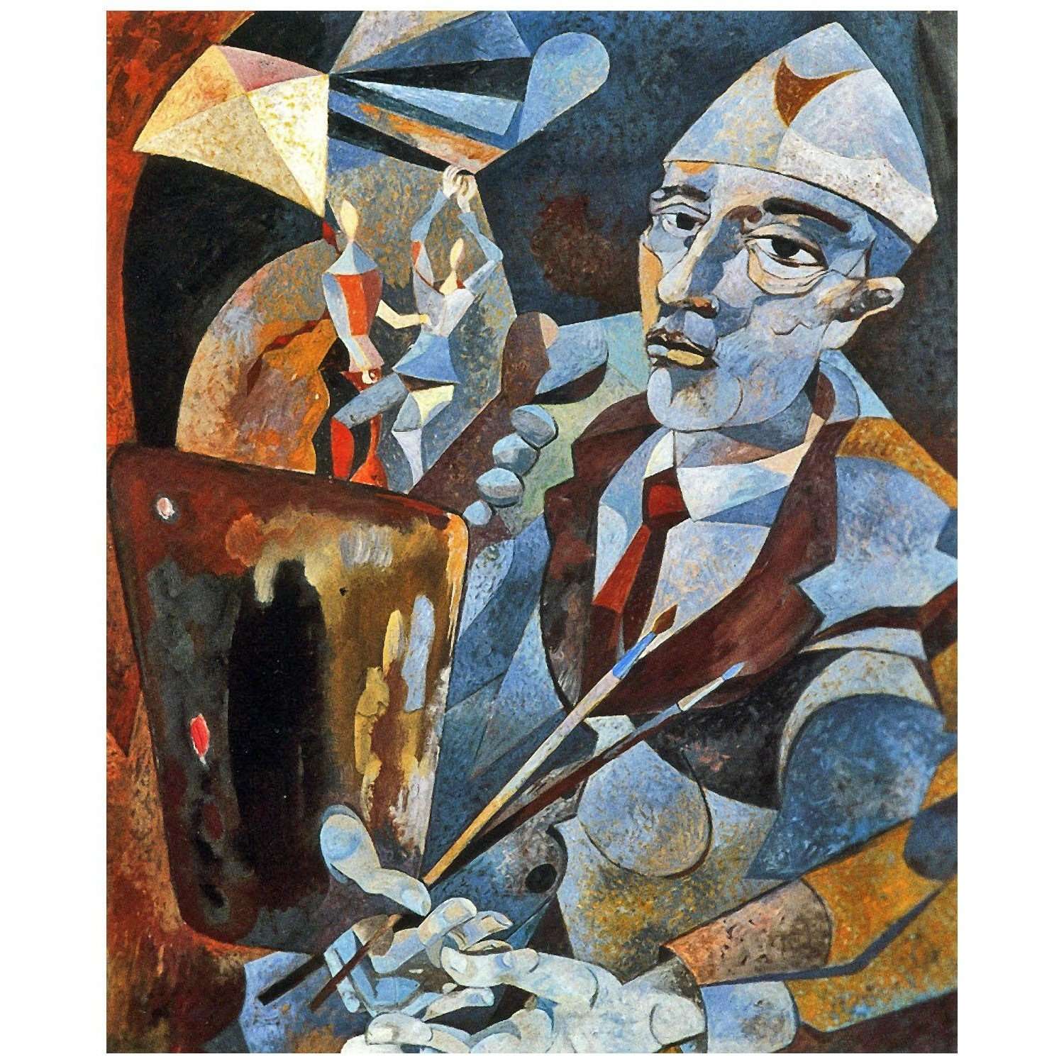  Heinrich Campendonk. Der Kuenstler. 1951. Museum Penzberg