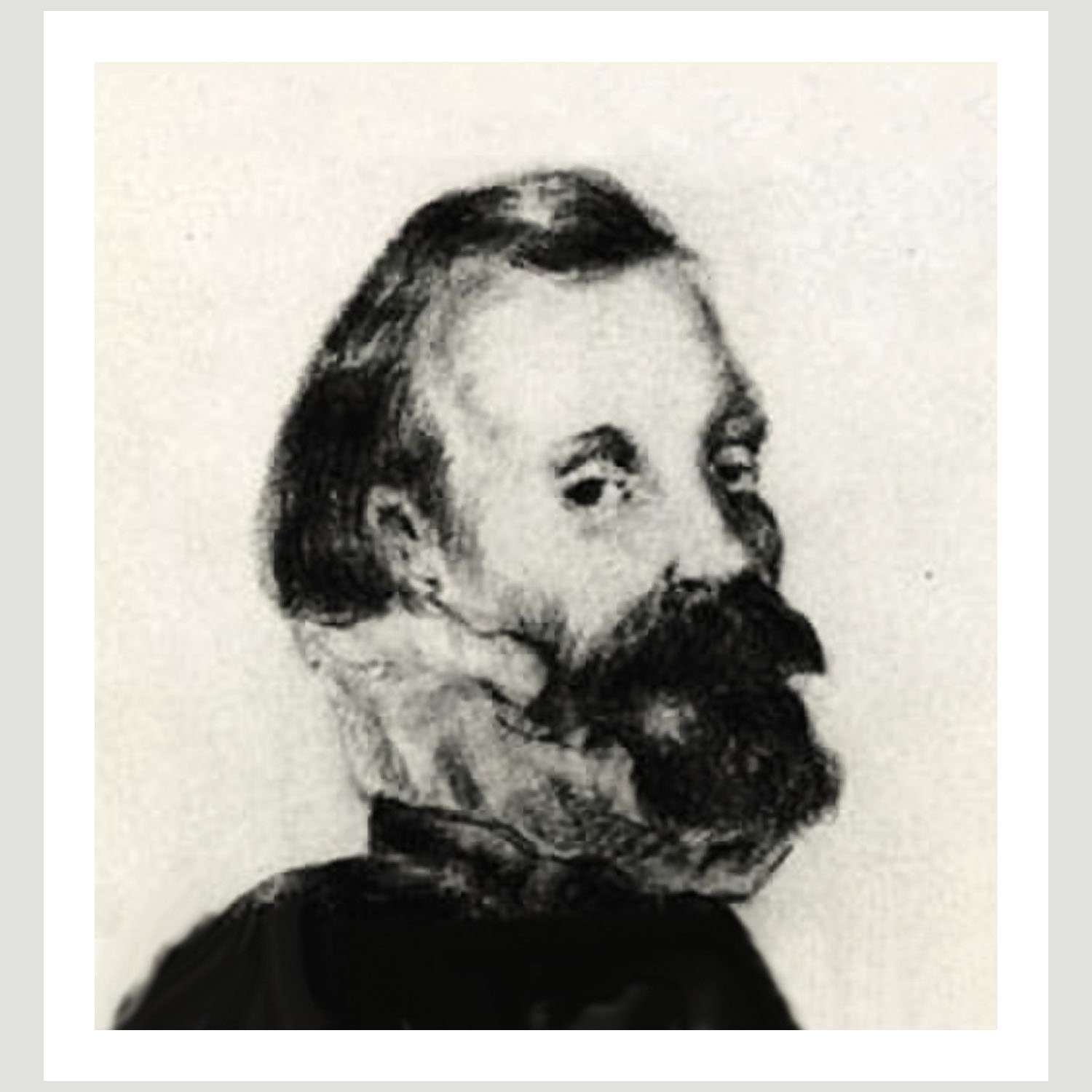  Unknown Author. Portrait of Hendrick Avercamp. 1610s
