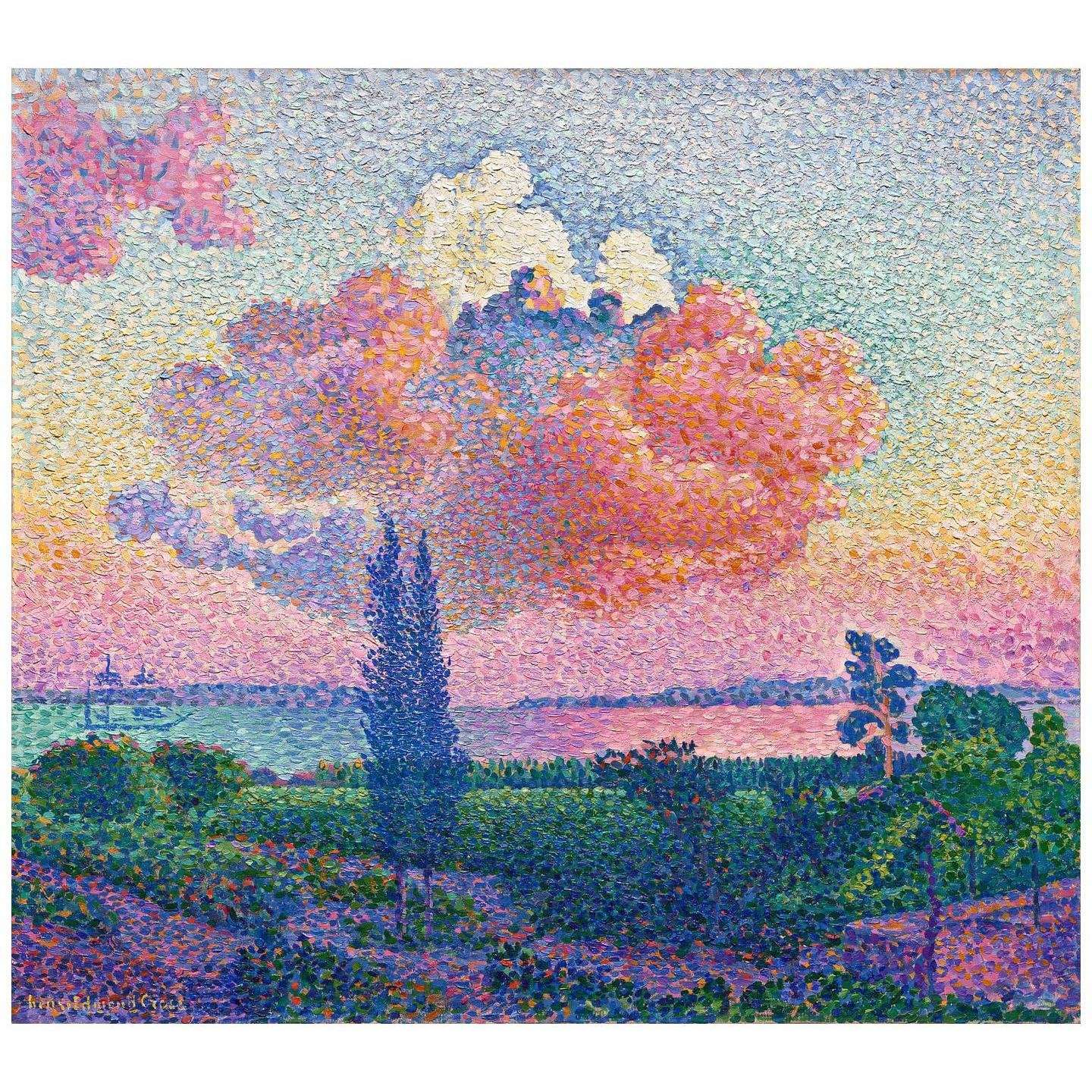  Henri-Edmond Cross. Le nuage rose. 1896. Cleveland Museum of Art