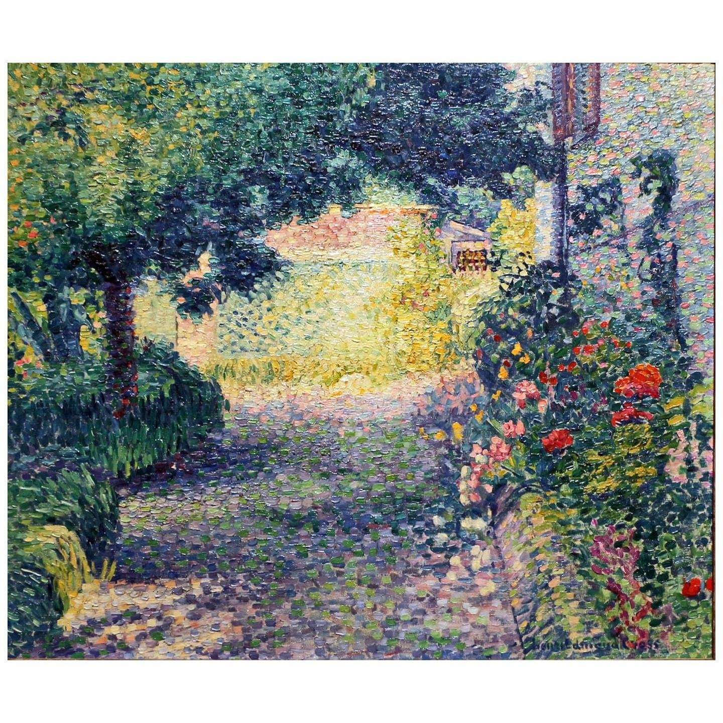  Henri-Edmond Cross. Jardins ? Saint Tropez. 1900. Milwaukee Art Museum