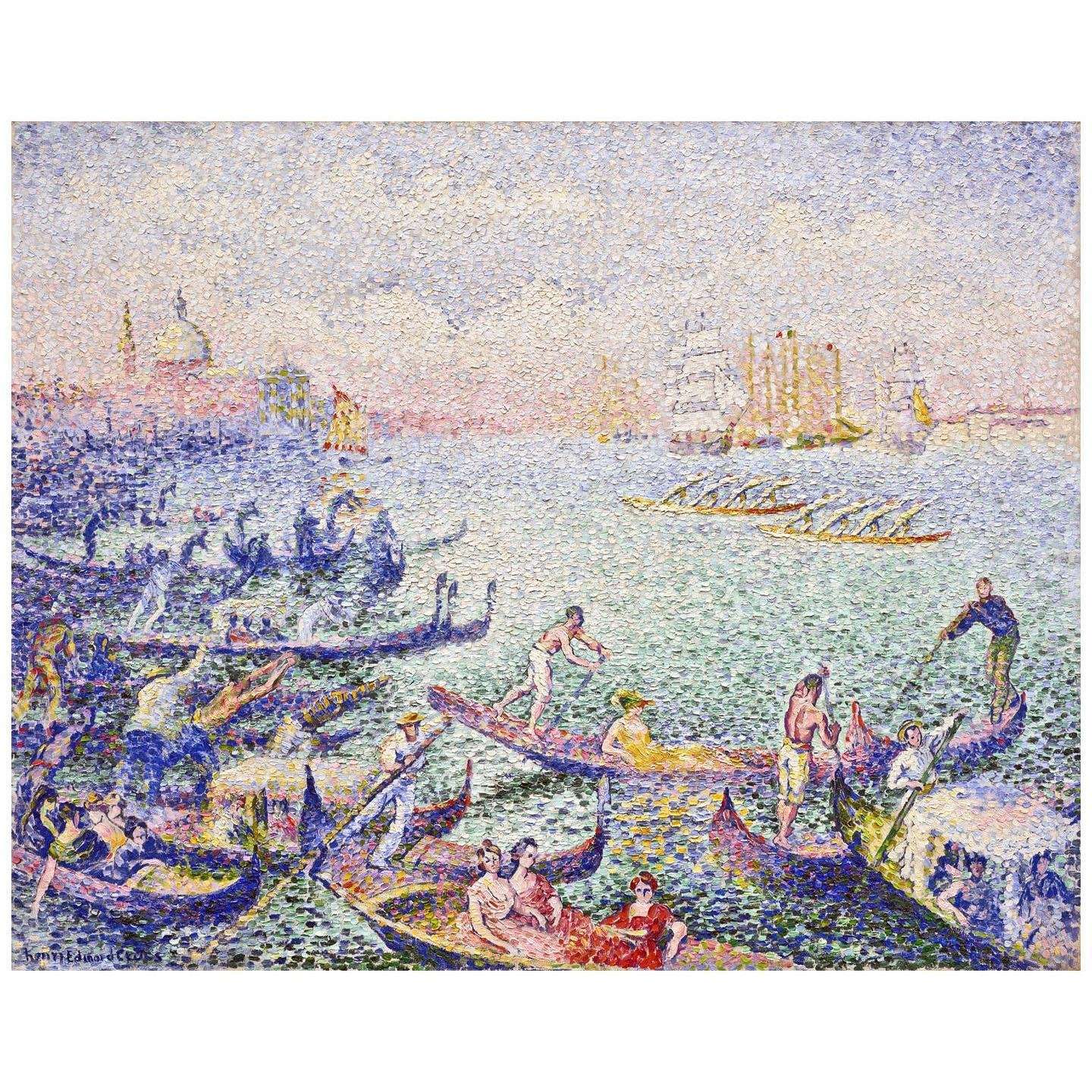  Henri-Edmond Cross. R?gate ? Venise. 1903. Museum of Fine Arts, Houston