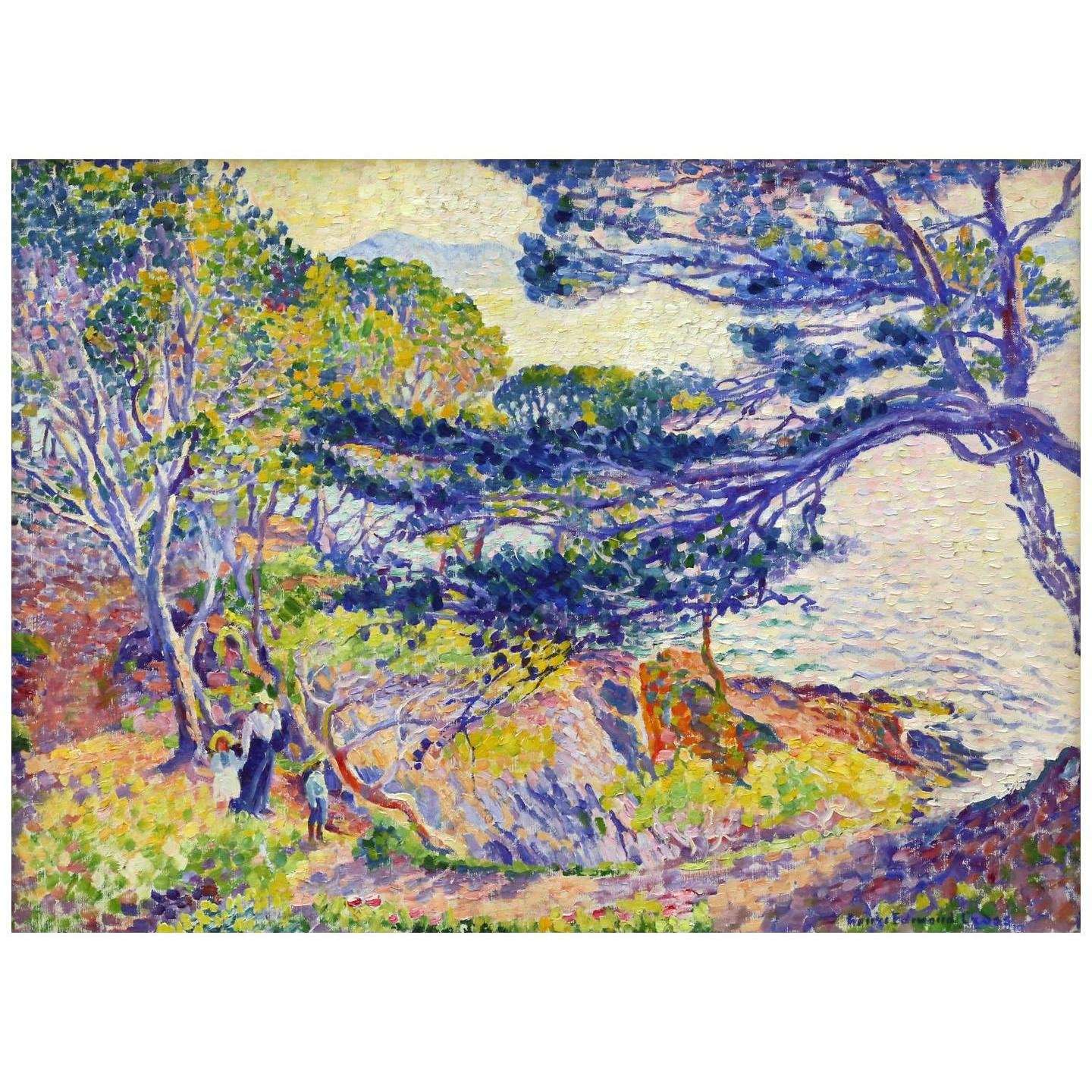  Henri-Edmond Cross. Cap Layet. 1904. Neue Pinakothek Munchen