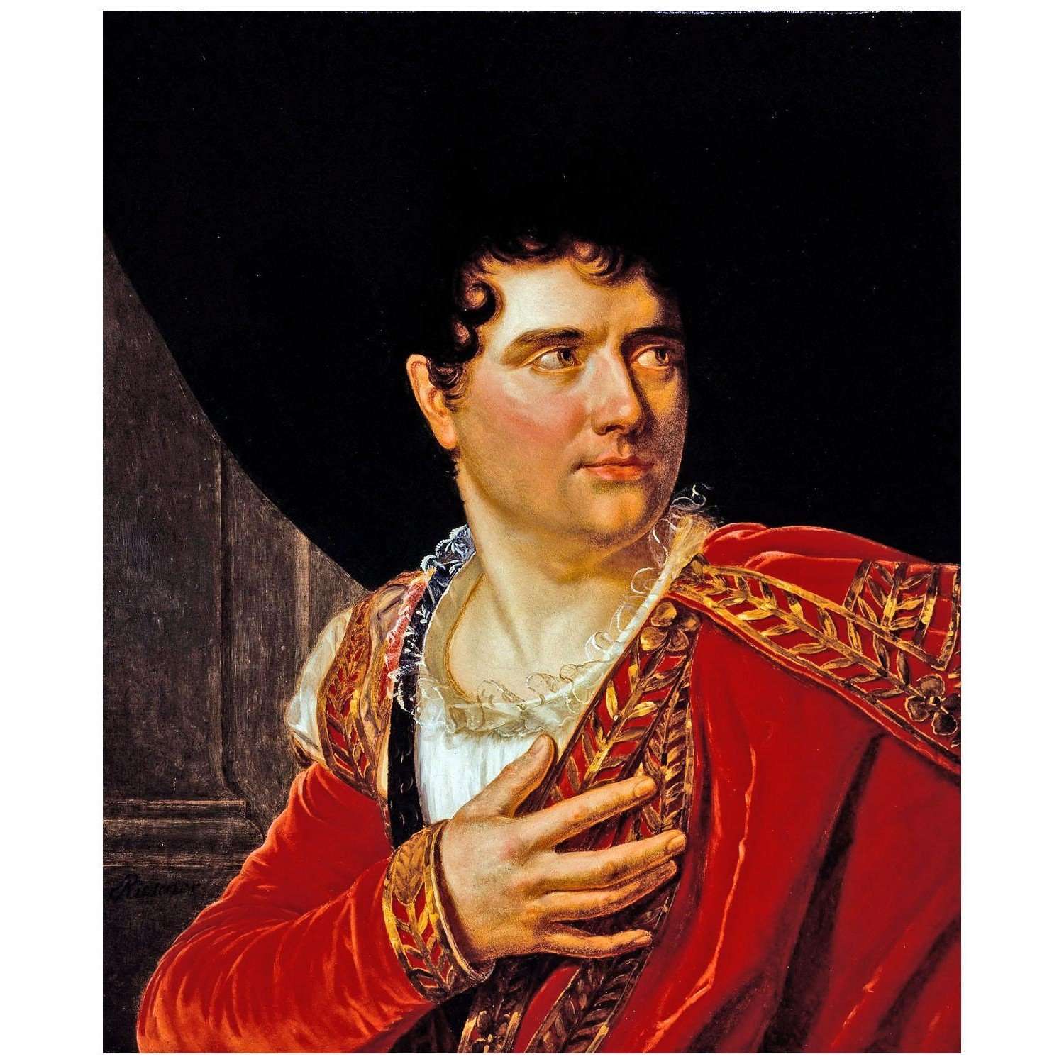 - Henri-Francois Riesener. Jean Baptiste Sauveur Gavaudan. 1799. Musee Carnavalet Paris