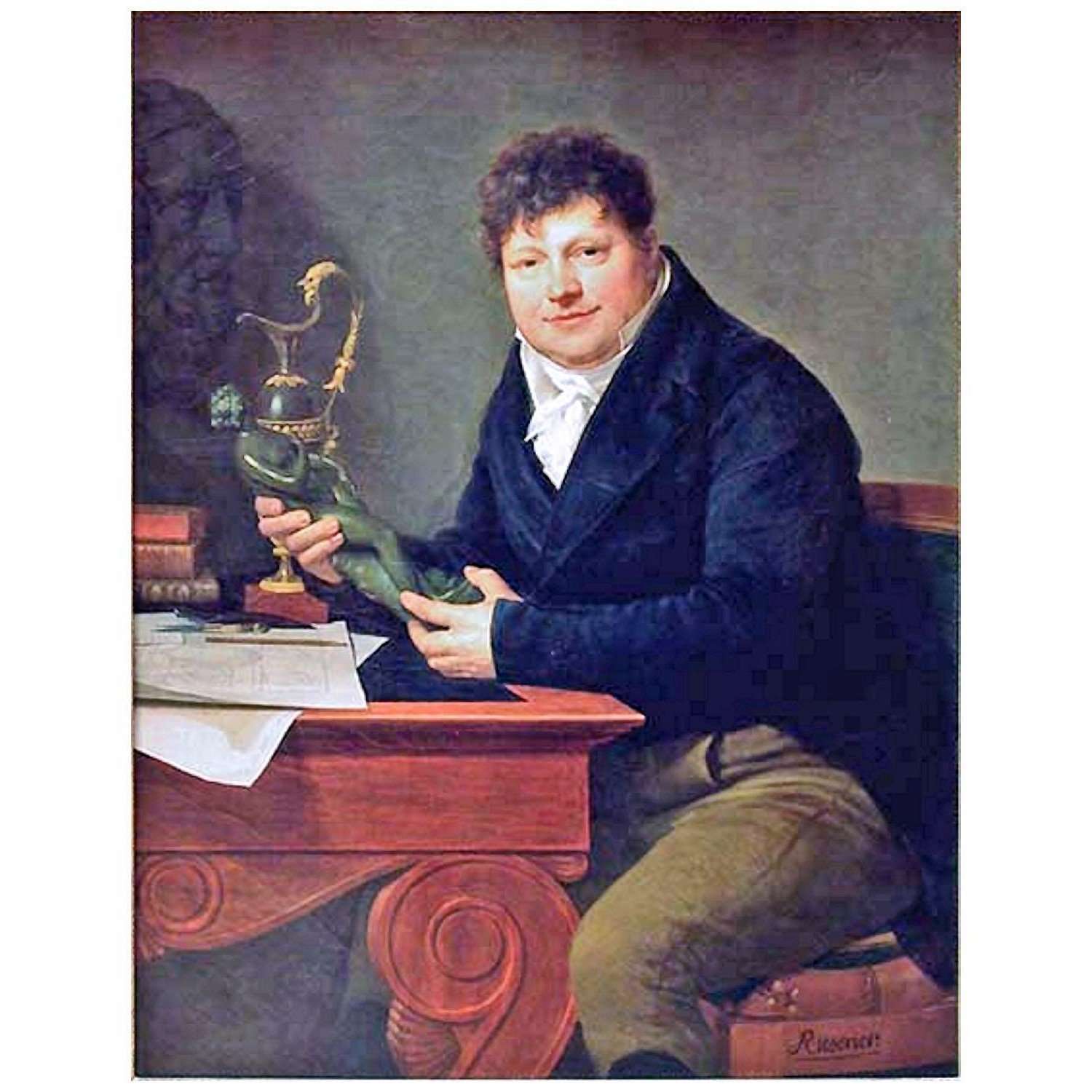 - Henri-Francois Riesener. Antoin Andre Ravrio. 1802. Musee du Louvre