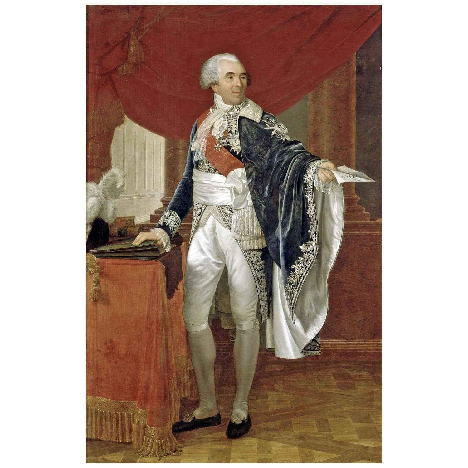 - Henri-Francois Riesener. Jean-Gerard Lacuee. 1810. Chateau de Versailles