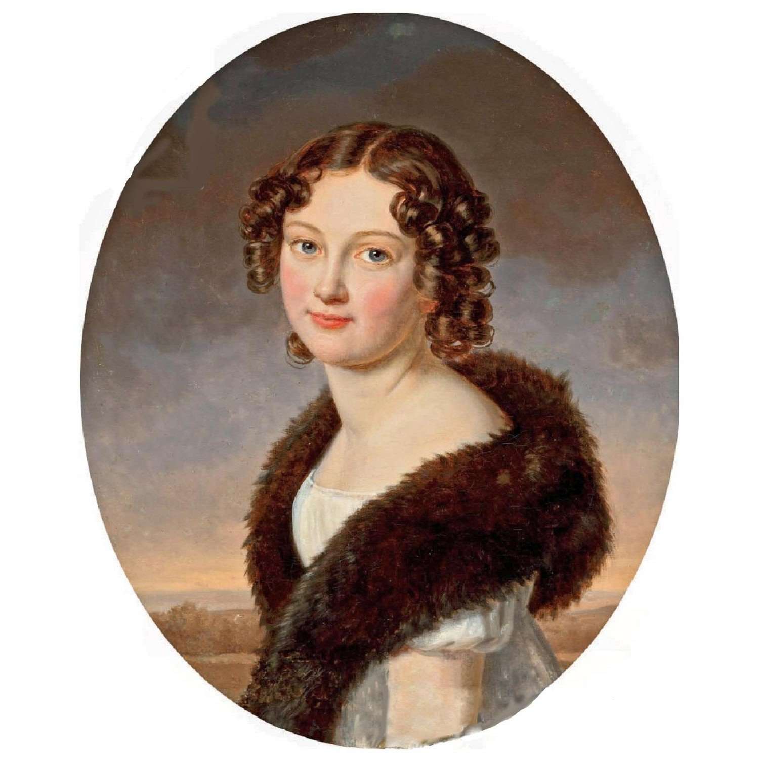 - Henri-Francois Riesener. Helena Zawadowska. 1820. Collection privee