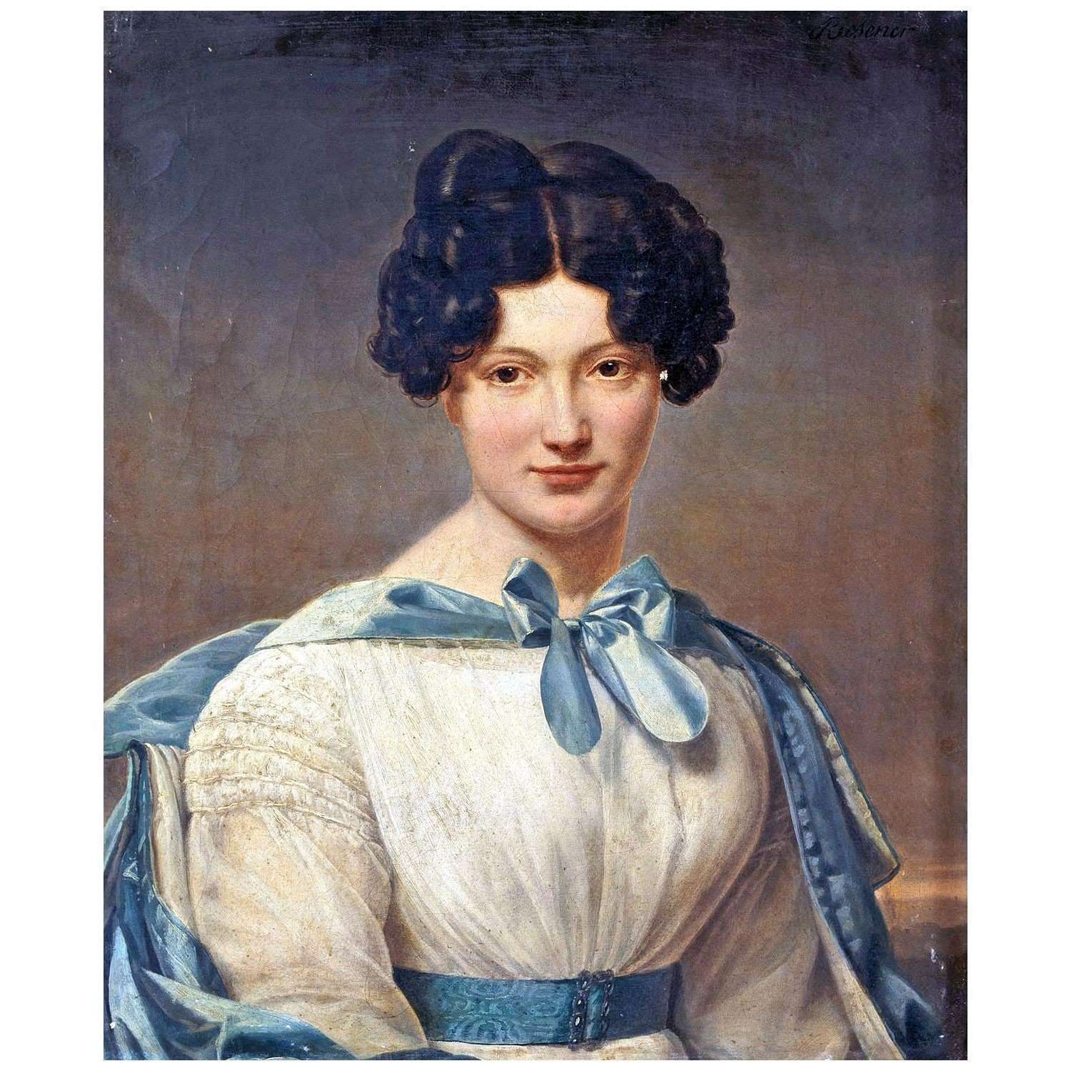 - Henri-Francois Riesener. Mlle Bernard-Leon. 1825. Musee Carnavalet Paris