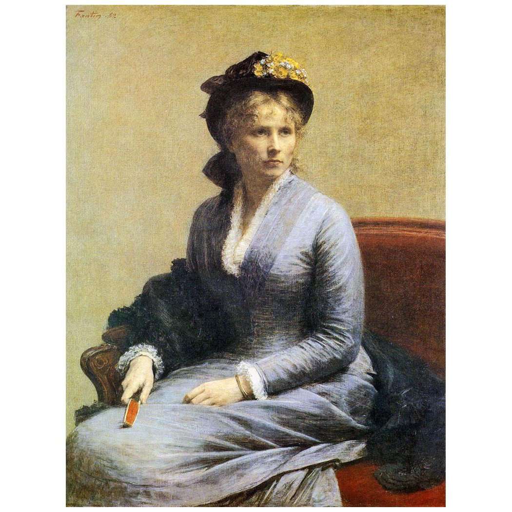  -Henri Fantin-Latour. Charlotte Dubourg. 1861. Musee dOrsay