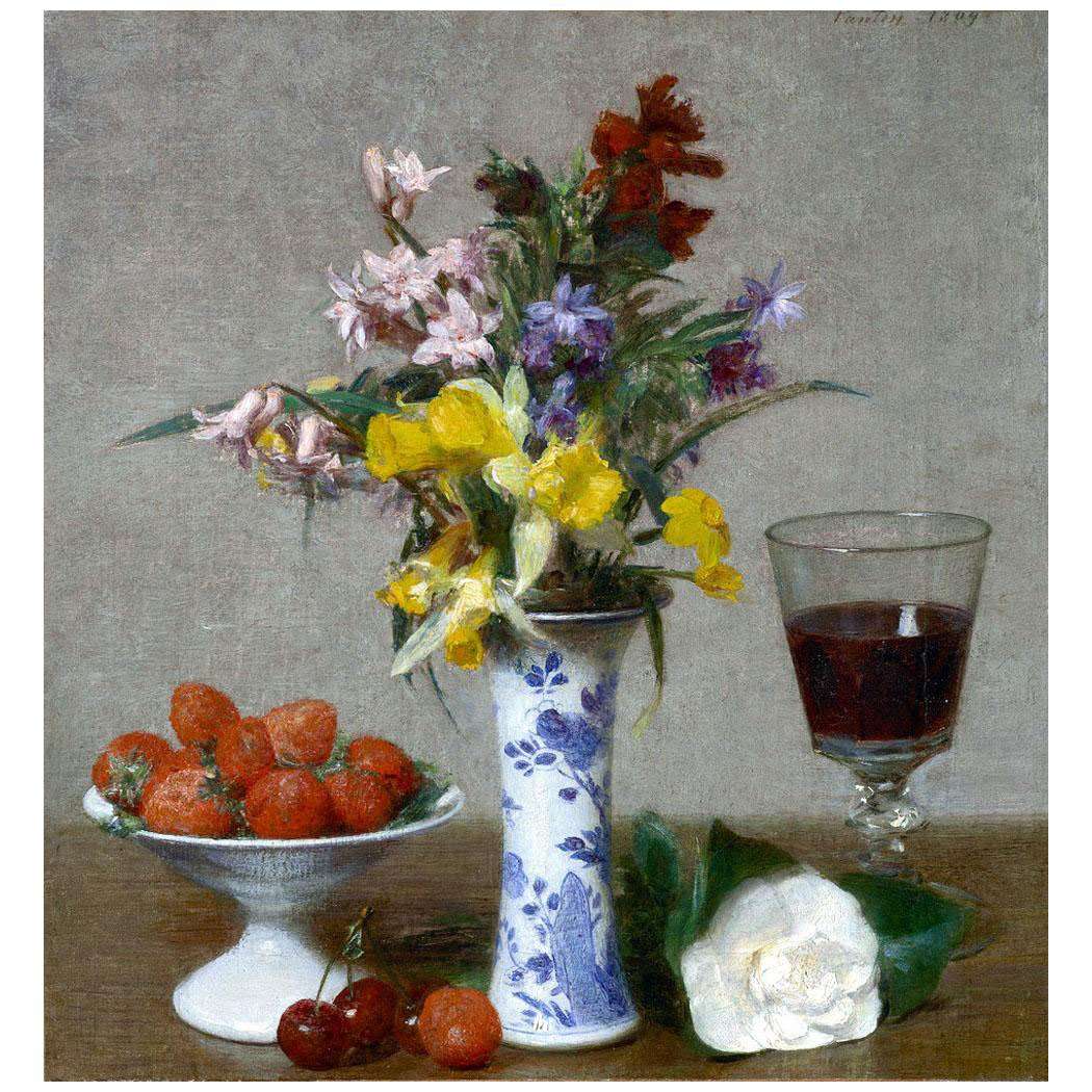  -Henri Fantin-Latour. De Fiancailles. 1869. Musee de Grenoblr
