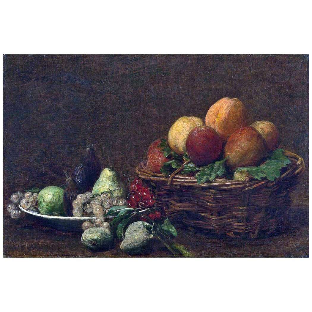  -Henri Fantin-Latour. Nature morte. 1880-1890. Rijksmuseum, Amsterdam