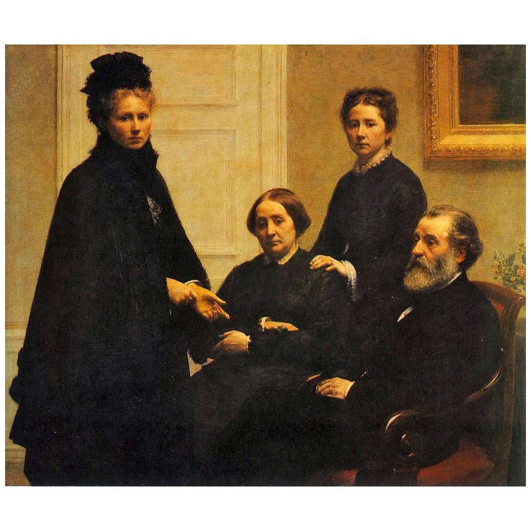  -Henri Fantin-Latour. Famille Dubourg. 1887. Musee dOrsay
