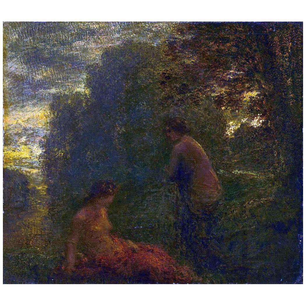  -Henri Fantin-Latour. Baigneur. 1896. Pushkin Museum, Moscow