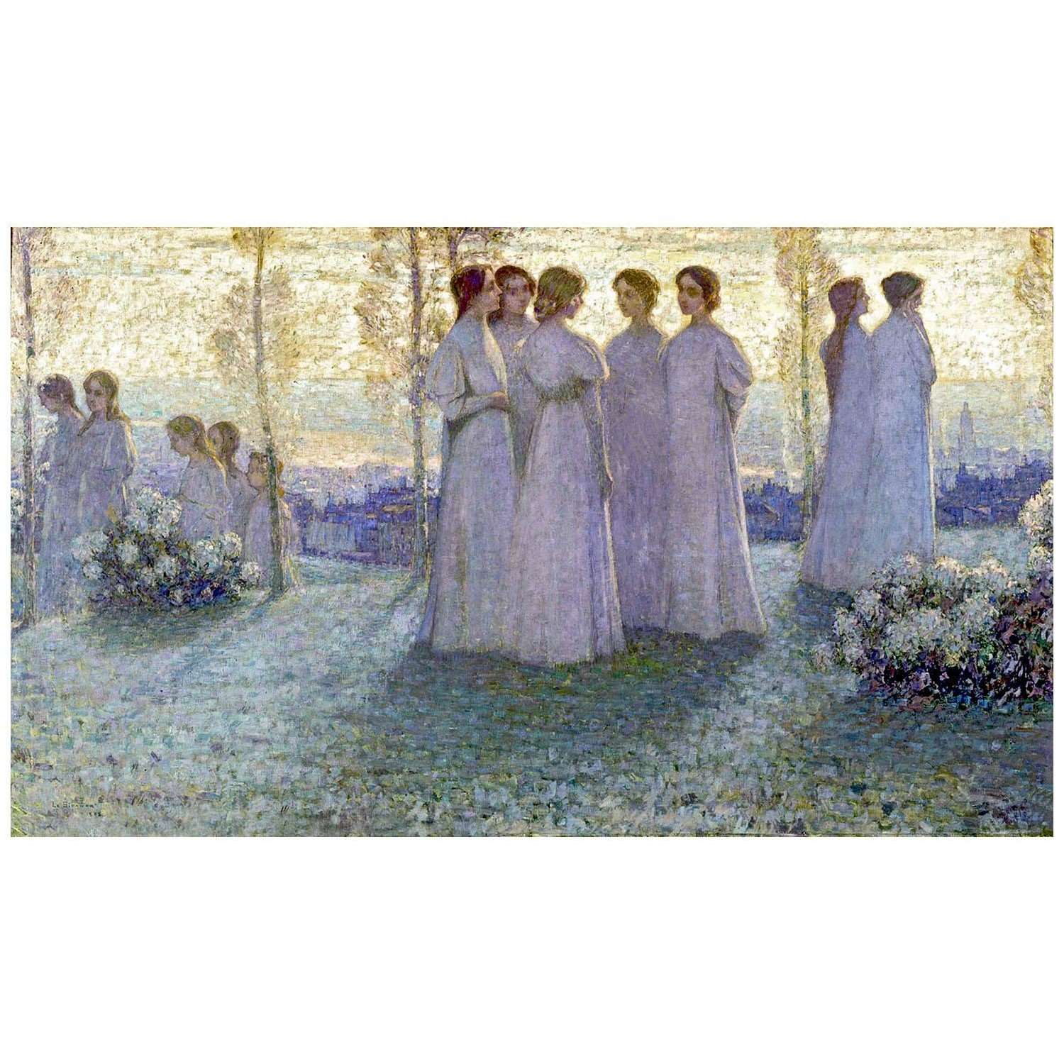  Henri Le Sidaner. Dimanche. 1898. Mus?e de la Chartreuse de Douai