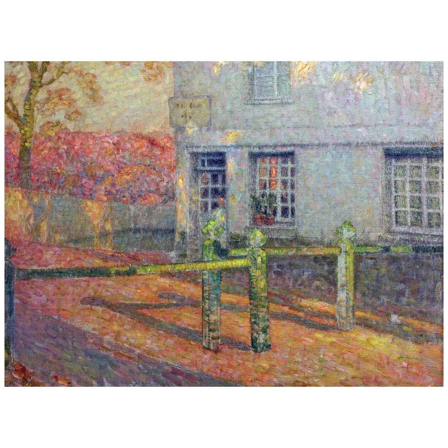  Henri Le Sidaner. La Barri?re verte. 1901. Musee des Beaux-Arts de Pau