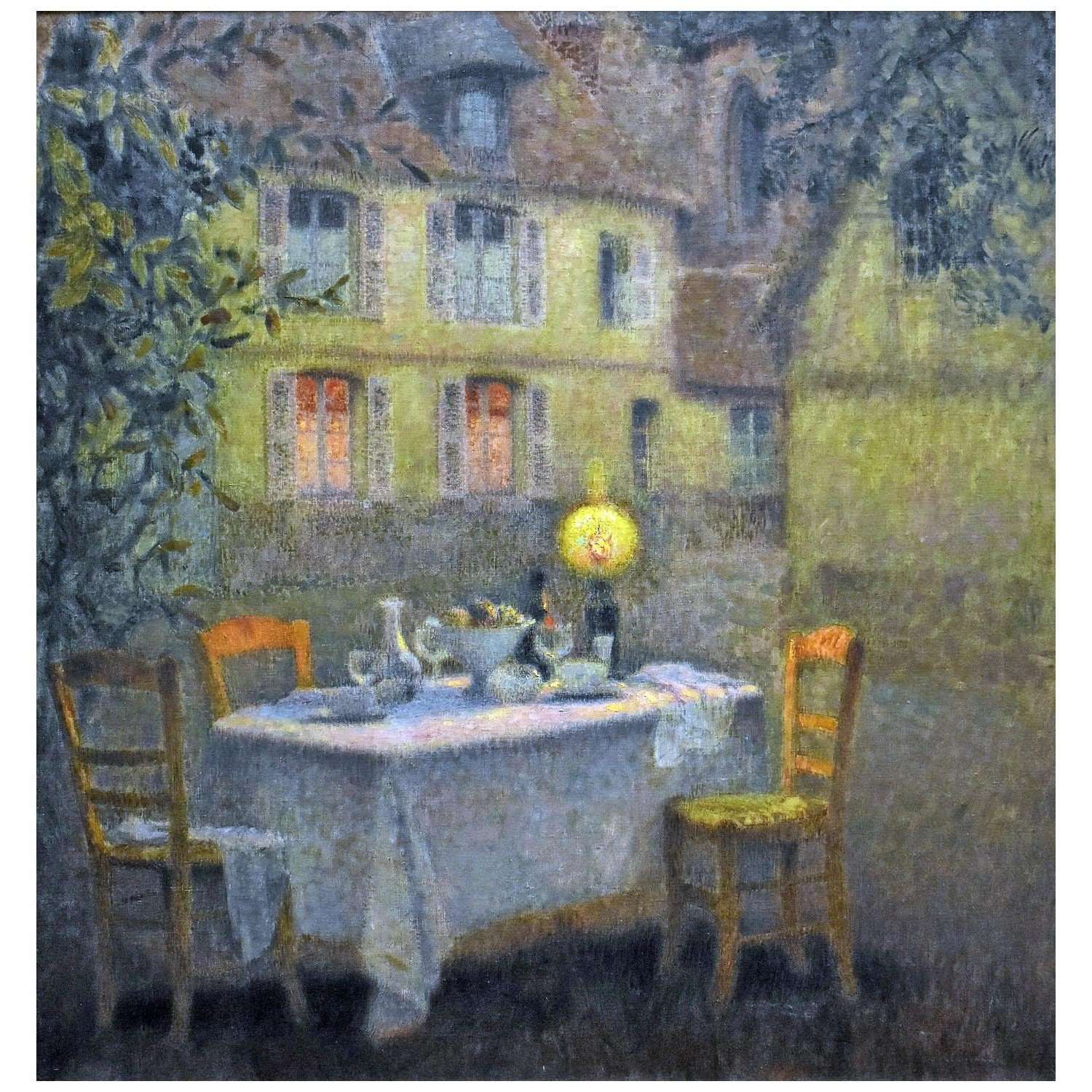  Henri Le Sidaner. La table. 1901. Musee dOrsay Paris
