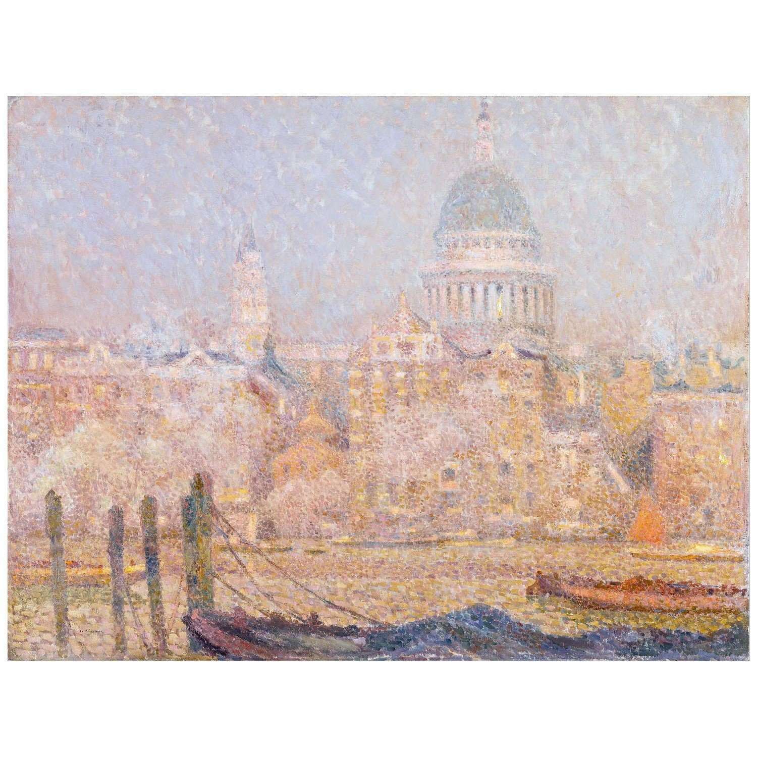  Henri Le Sidaner. Saint-Paul de la rivi?re. 1906. Walker Art Gallery London