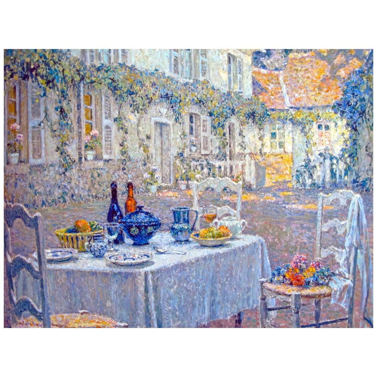  Henri Le Sidaner. Le dejeuner. 1910. Museo darte moderna Venezia