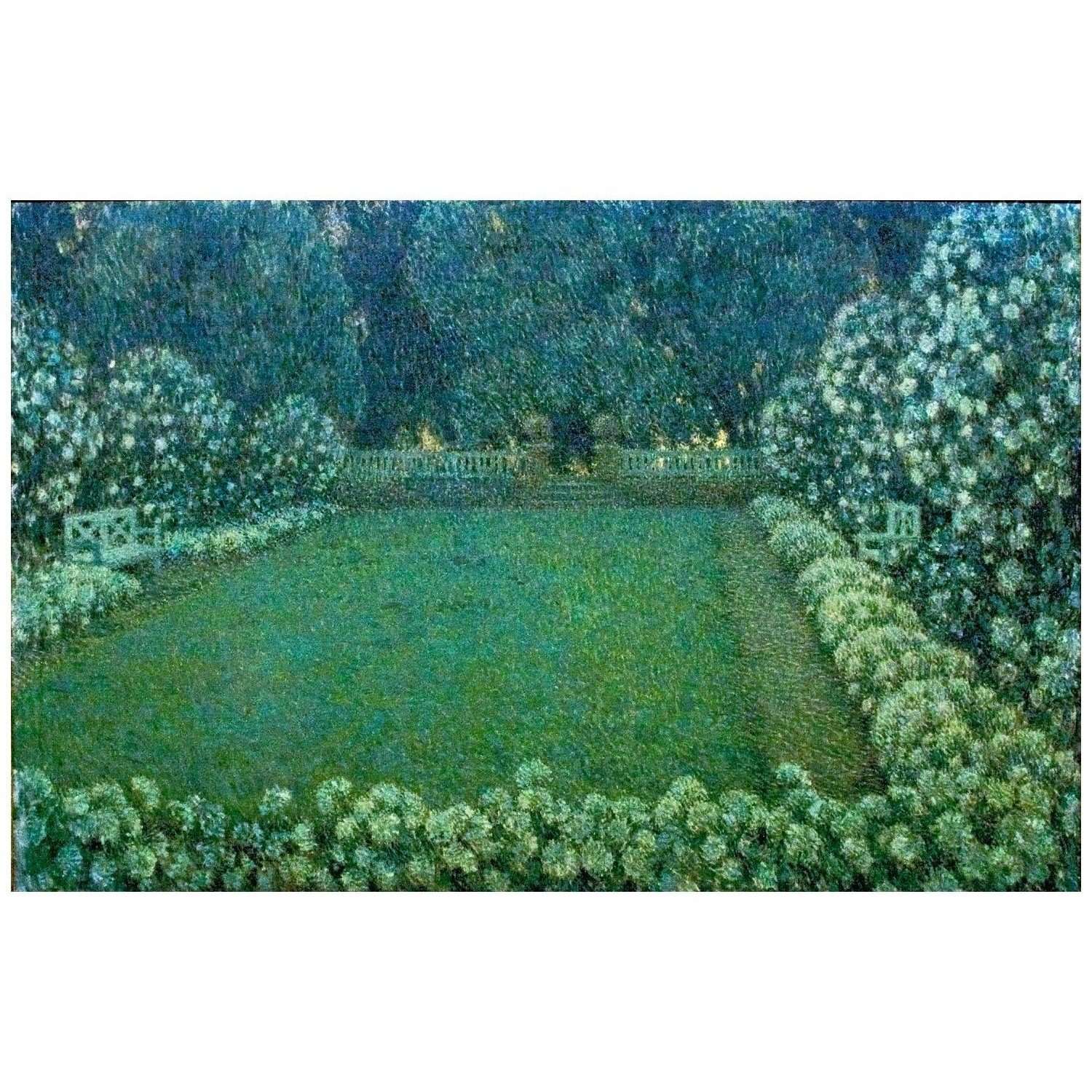  Henri Le Sidaner. Le Jardin blanc. 1912. KMSKB Brussels