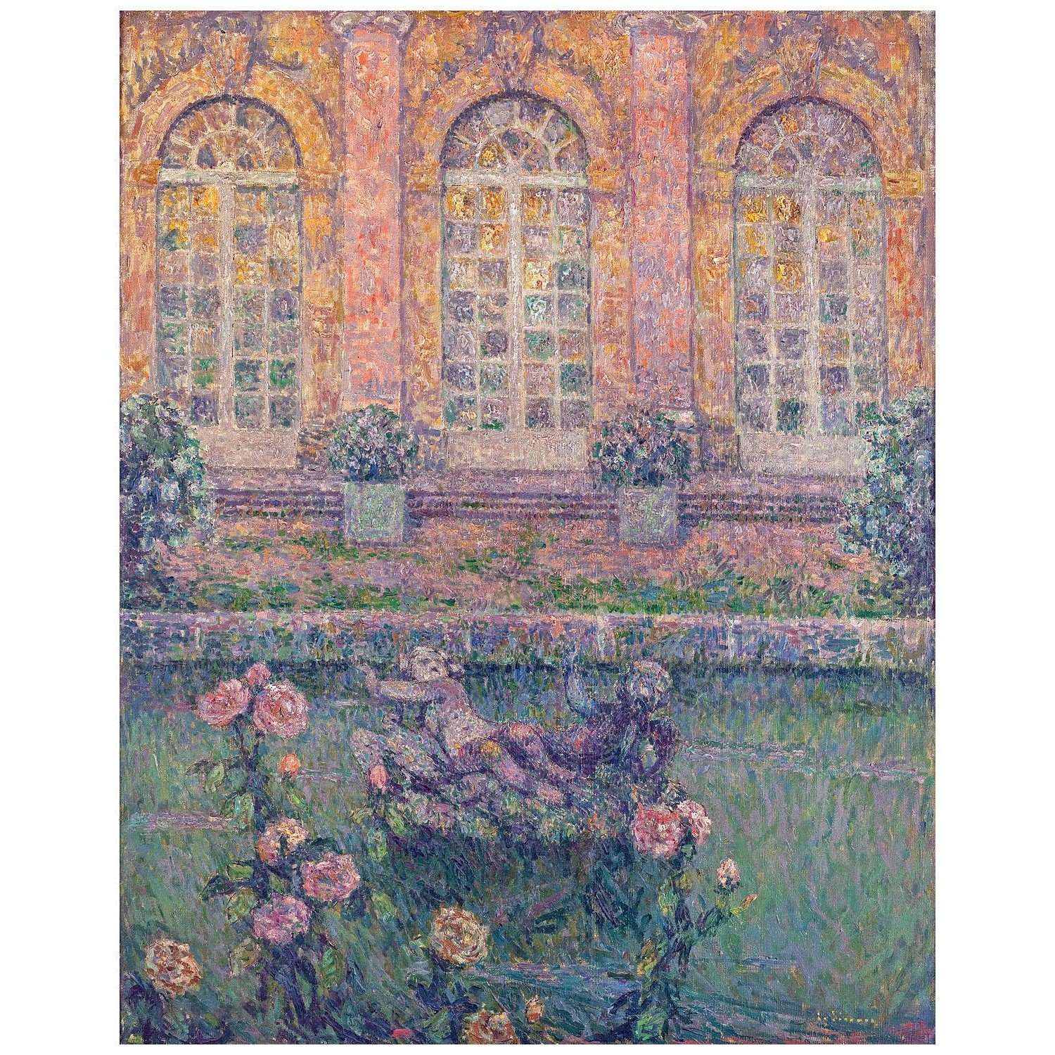  Henri Le Sidaner. Roses de Trianon. 1917. MBA de la ville de Paris