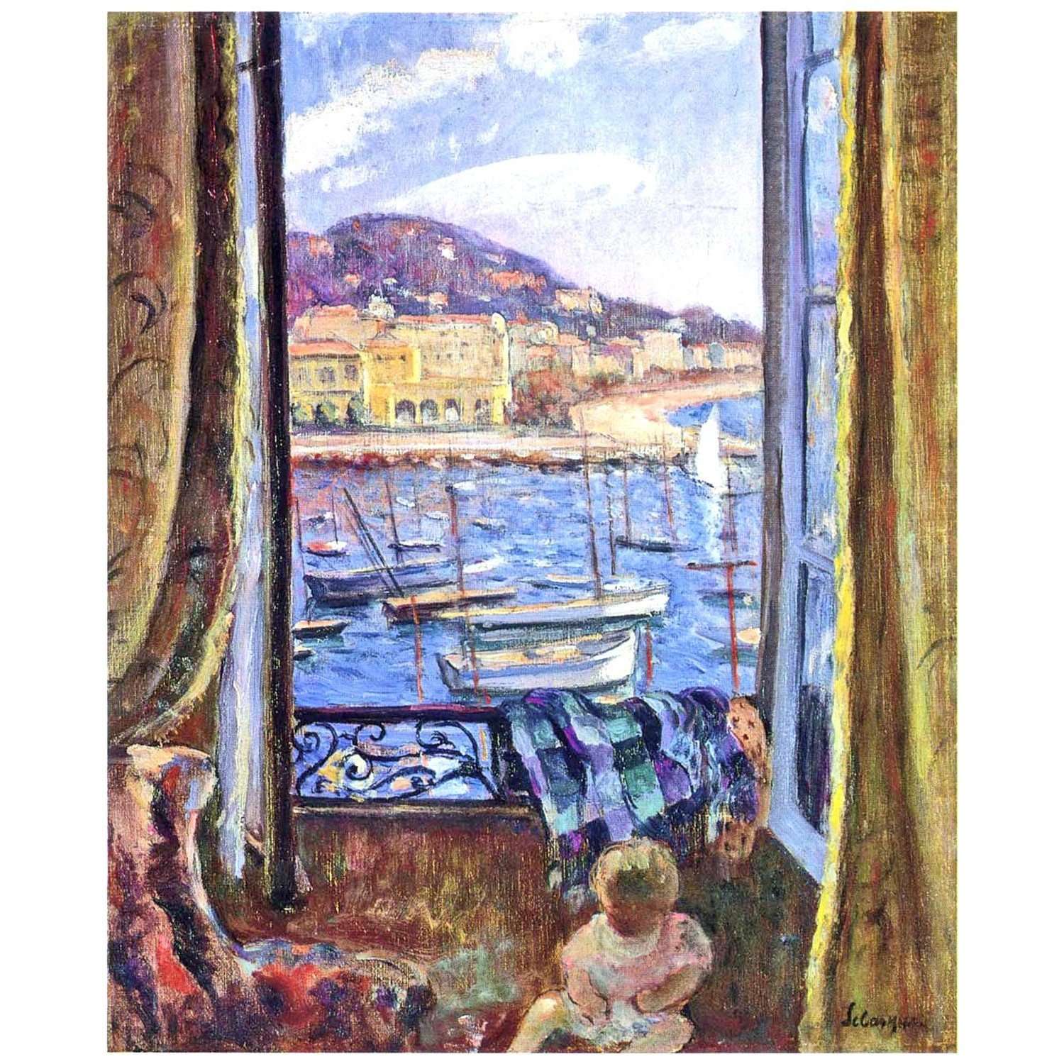  Henri Lebasque. The Quay at St Pierre in Cannes. 1910. Athenaeum Hartford