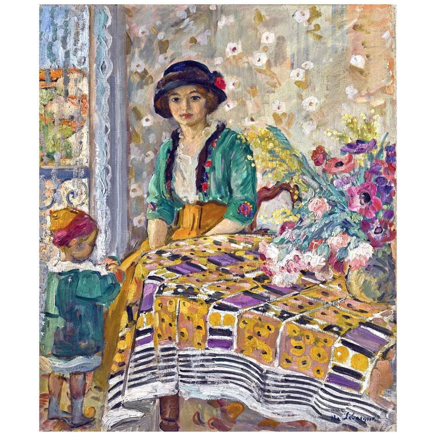  Henri Lebasque. Marthe et Pierre Lebascque. 1913. NGA Washington