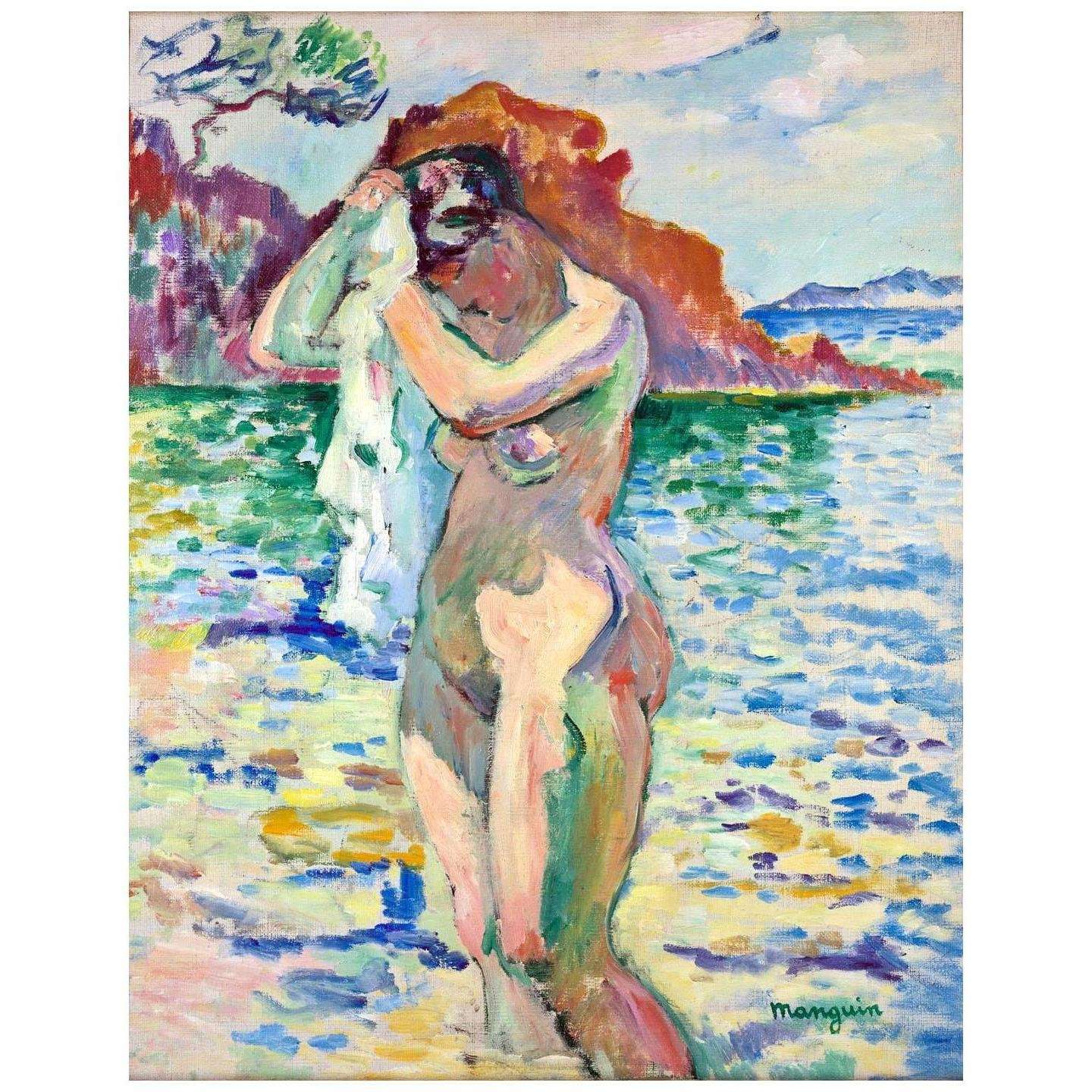  Henri Manguin. La baigneuse. 1906. Pushkin Museum Moscow
