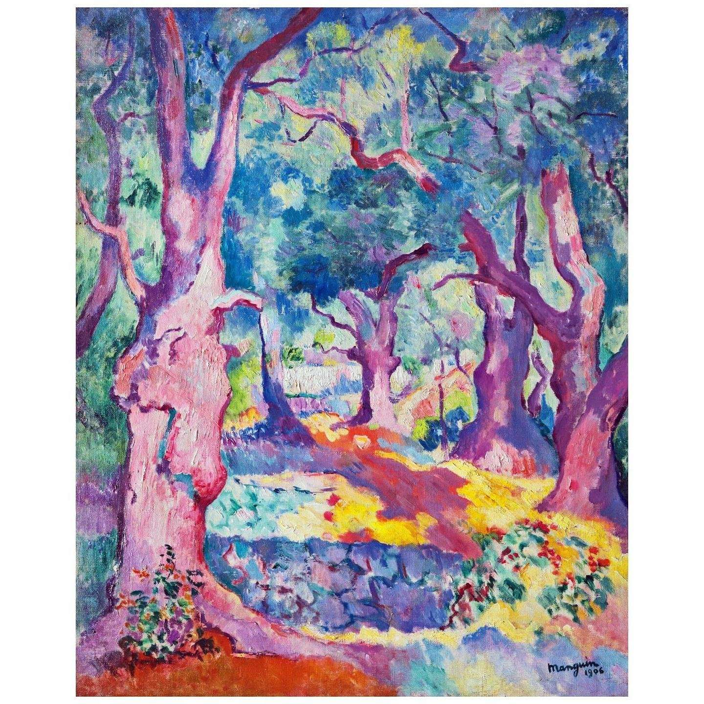  Henri Manguin. Oliviers ? Cavaliere. 1906. Collection privee