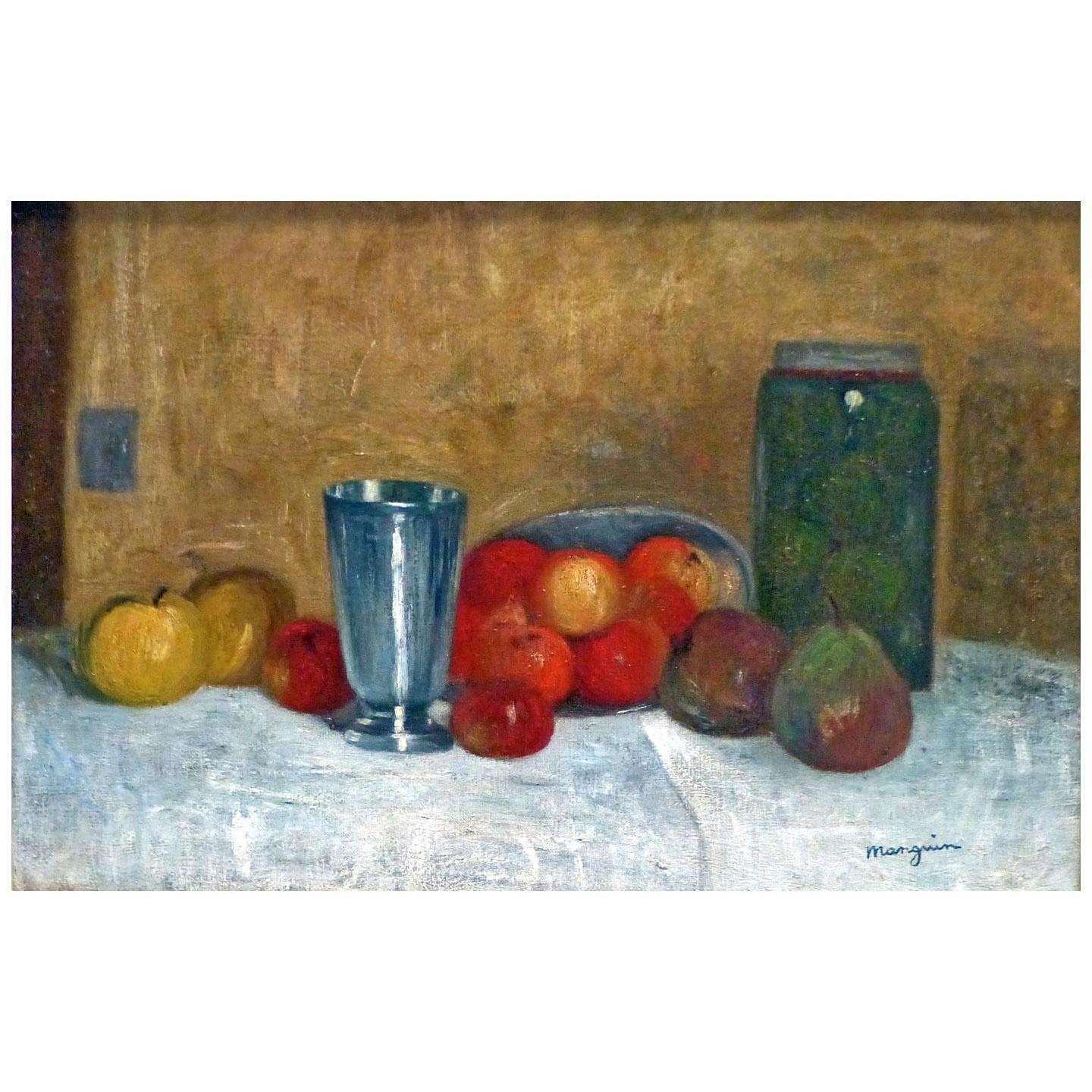  Henri Manguin. Nature morte au gobelet. 1918. Musee Calvet Avignon