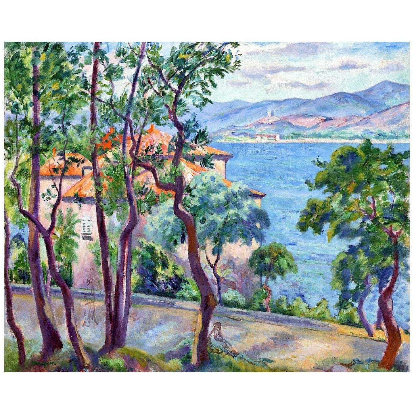  Henri Manguin. Vue sur Grimaud. 1920. Collection priv?e
