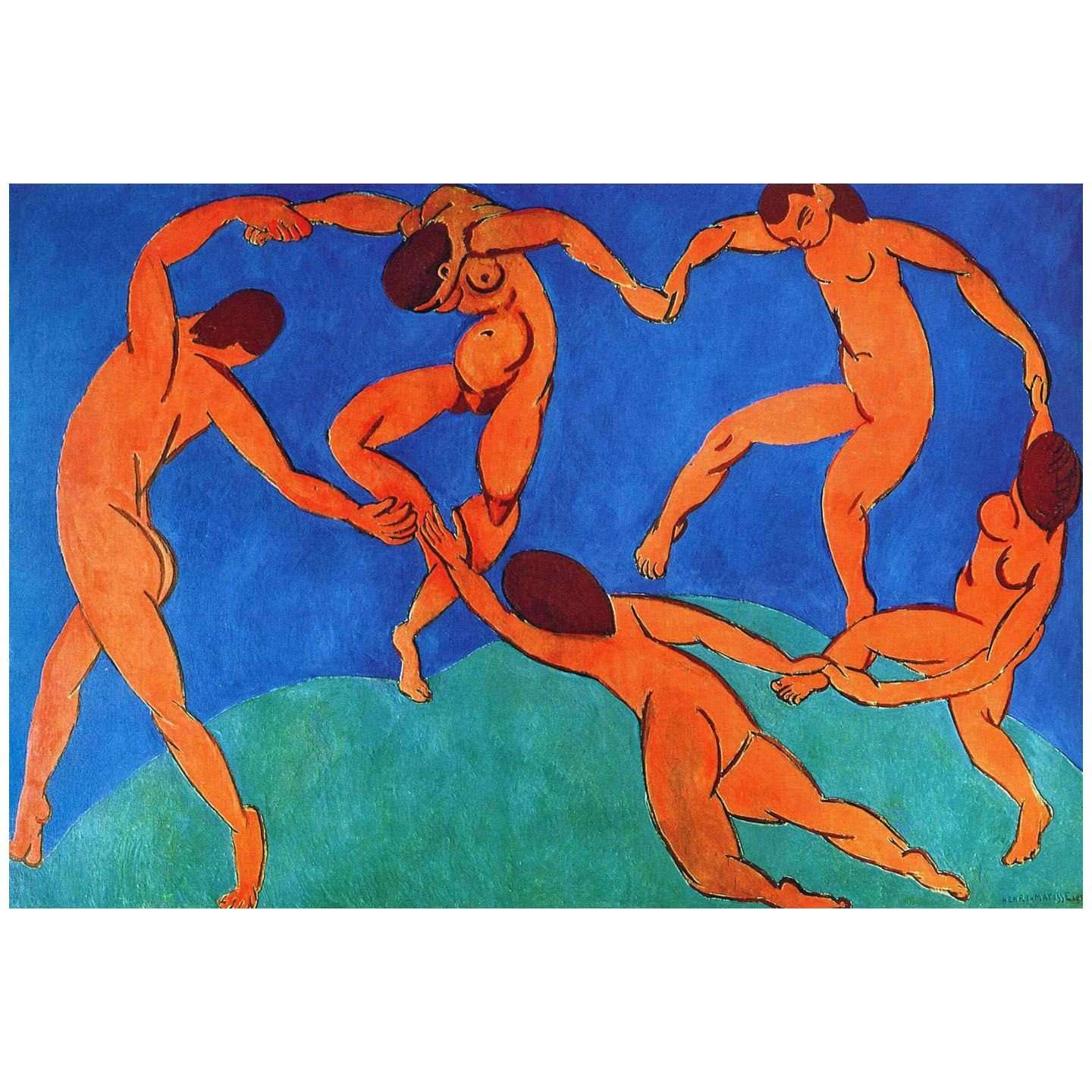  Henri Matisse. La Danse. 1910. Hermitage St Petersburg